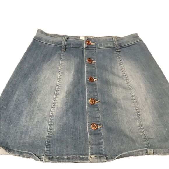 Celebrity link size 2 denim skirt excellent condition see pics - Picture 1 of 3